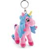 NICI Portachiavi Pony Lissy Unicorno Roxy 10cm rosa - Delizioso ciondolo in forma di animale in morbido peluche con anello per cordini e pendenti