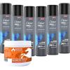 Amami BEAUTY 6x Deodorante spray Dove Men + Care advanced control Stress Protection, 100ml + omaggio gel dolori muscolari, articolazioni Balsamo del Cavallo da 250ml AMAMI Beauty