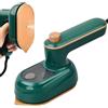 MeYuxg Mini ferro da stiro portatile pieghevole da viaggio Ferro da stiro a vapore Mini ferro da stiro a vapore Ferro da stiro con serbatoio dell'acqua da 50 ml Piastra di base in titanio 30 secondi