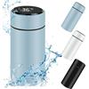 Flintronic Mini Borraccia Termica, 200ml Borraccia, Tazza Intelligente LED Temperatura Display Touch Bottiglia Termica, Borraccia Acciaio Inox Senza BPA per Viaggi Scuola Sport Campeggio