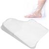 Brrnoo Copripiedi Usa e Getta Trasparenti, Adesivi per Trattamento con Cera Termale Calda per Pedicure per Una Chiusura Aderente, Borse per Piedi per Terapia con Cera, Stivaletti Monouso in Plastica