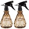 Vwoqiy 2 Pezzi 500 ML Spruzzino Nebulizzatore per Piante, Flaconi Spray, Bottiglie Spray Vuoto Riempibile, Spruzzino Nebulizzatore Flacone per Piante Fiori Giardino (Marrone)