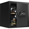 RPNB Cassaforte di Deluxe e serratura RP36ESA, Cassaforte, Cassaforte con tastiera digitale, Buona conservazione per la casa, il commercio, gioielli, pistole, specie. 34L Nero