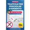 Gerobug Trappola per pesciolini d'argento Gerobug 12 pezzi - Trappola collante con attrattivo atossico per il controllo delle infestazioni in tutti gli spazi abitativi - Trappola adesiva per pesciolini d'arge