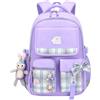 Lengender Zaino per Bambini Grande Capacità, Zaino Leggero della Scuola Elementare, Zaini Ragazze Cartone Animato Carino (Rosa)