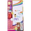 Rainbow High Design & Style - Set da gioco armadietto con scaffali, appendini, accessori e adesivi, Età 4 - 12 anni