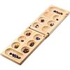 Cayro - Mancala - + 8 Anni - Modello Pieghevole In Legno - Gioco Da Tavolo - Per Bambini E Adulti - Ottieni Il Maggior Numero Di Pietre - Per 2 Giocatori