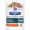 Hill's Prescription Diet w/d feline umido in bustina (pollo) - 12 bustine da 85gr.
