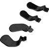 Dioche Elite Paddle Xbox Series 2 X Accessorio Wireless per Controller Storm Grey Original 4Pcs Controller Paddles Acciaio Inossidabile per Xbox One Elite Controller Series 2 Modello (Nero)