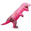 Geerypsy Costume gonfiabile del bambino del dinosauro (110cm-140cm) divertente T-Rex Costume per Carnevale Feste di Halloween Festa di Natale