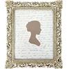 Sunlit Cornice portafoto vintage, 20 x 25 cm, lussuose cornici antiche con vetro frontale, esposizione fotografica, da appendere alla parete, idee regalo, oro chiaro antico