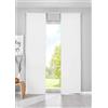 Gardinenbox NewYork 202020680-2 - Set di 2 tende oscuranti a pannello, 145 x 60 cm, colore: Bianco