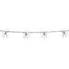 LUMI JARDIN Fireworks String Light - Ghirlanda solare scintillante per feste micro LED, 4,2 m