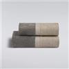 Biancoperla Lab 31 RODI Set Asciugamano Viso + Ospite Grisaglia