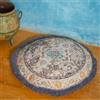 Mandala Life ART Fodera per Cuscino da Pavimento Rotondo Bohémien - 65 cm - 100% Cotone - Custodia Pouf per Pouf per Soggiorno, Camera da Letto, Patio e Altro