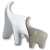 DRW Elefanti Design Moderno Set di 2 Figure in ceramica 22x21x31 cm Grande