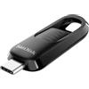 SanDisk 1TB Ultra Slider Unità Flash, chiavetta USB Type-C, fino a 400 MB/s, USB 3.2 Gen 1, con connettore retrattile, Nero