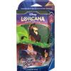 RAVENSBURGER Disney Lorcana Cieli Scintillanti Starter Deck Smeraldo/Acciaio ITA Ravensburger