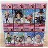 BANPRESTO ONE PIECE World Collectable Figure vol.13 set completo altezza 2,7 pollici BA...