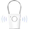 HERCHR Allarmi per porte da 120dB per la sicurezza domestica, Allarme per Maniglia della Porta con Attivazione a Vibrazione