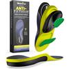 Welnove Solette ortotiche da lavoro per fascite plantare - Welnove Comfort Work Boot Solette per stare in piedi tutto il giorno, Ridurre l'affaticamento Inserti di scarpe per uomini Donne Dolore al piede (S)