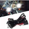 WinPower Win Power Universale LED Kit relè di commutazione cablaggio con 2 connessioni lampada per la motocicletta Luci di guida Lampade ausiliarie di lavoro,1 pezzo