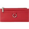 MAC ALYSTER Porte Cartes/Carta - 9 CC Rouge One Size Womens, rosso, taglia unica, Casual