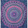 MOMOMUS Mandala Arazzo da Parete per Camera da Letto, Soggiorno, Altre Stanze -100% Cotone, Colori Vivaci, Stile Indiano- Telo/Poster/Arazzo Mandala da Parete -Lilla, 210x230 cm