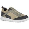 Geox Sneaker U Sanzio C Uomo, Nero Navy., 42 EU