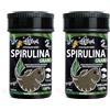 Haquoss Spirulina Gran Gourmet Mangime in Scaglie per Pesci Vegetariani, 100 ml/46 gr (Confezione da 2)