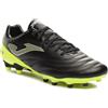 Joma Stivali da Calcio, Scarpe da Ginnastica Uomo, Nero/Giallo Fluo, 39 EU