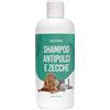 Petsly® Shampoo Antiparassitario per Cani e Gatti - 500ml - Aiuta a Contrastare Pulci e Zecche - Con Aloe Vera e Tea Tree - pH Bilanciato per Pelli Sensibili