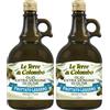 Le Terre di Colombo - Olio extravergine di oliva, da olive europee UE, fruttato leggero, 1 L (Confezione da 2)