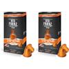 Der-Franz Capsule di caffè compatibili Nespresso, 1 x 10 Capsule, aromatizzato al Caramello (Confezione da 2)