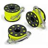 Best Divers ML0056YL, Mulinello Subacqueo, Nero/Giallo 30 metri