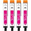 Cartridgeify 4x CLI-571 XL Magenta Compatibile con Cartucce d'inchiostro Canon CLI-571XL M Multipack, per Pixma MG5750 TS5050 MG5751 TS5055 MG5753 MG6850 MG6851 TS5051 TS5053 TS6050 MG7750