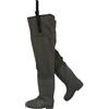 KPHYMOD Waders Pesca Stivali da Pesca Leggeri per Uomo, Stivali da Pesca A Mosca, Stivali da Pesca in PVC Alti 80 Cm con Suola Antiscivolo(42 EU)