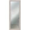Lupia - Specchio da Parete Moderno Boston 41x124 cm, Cornice in Legno MDF, Design Shabby Chic, per Camera da Letto, Soggiorno, Ingresso, Montaggio Verticale o Orizzontale, Legno Ingegnerizzato Beige