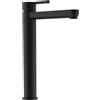 Parama Miscelatore lavabo alto senza scarico nero opaco | Virna