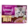 Whiskas Junior Pure Delight 4 x85 gr . tenere Delicatezze in gelatina . Cibo Per Cuccioli di gatto