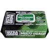 UltraGrime Pro Multiuso, senza plastica, salviettine industriali per rimuovere macchie di grasso, olio, vernice e inchiostro, 100 salviettine umidificate XXL, 38 cm x 25 cm
