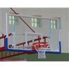 (04) TABELLONE BASKET IN CRISTALLO TEMPERATO CM 180X105X1,2 +O- PROTEZIONE