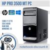 HP Pro 3500 Micro Tower PC Core i7-3770 Ram 8gb SSD 240gb Win10 Computer Desktop