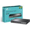 TP-Link Unmanaged 5-Port 2.5G Multi-Gigabit Desktop Switch, 802.3X Flow Control, 802.1p/DSCP QoS, Ideal for Small and Home Office with fanless design, Metal Casing, Plug and Play (TL-SG105-M2)