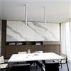 Plafoniera TECNO 1XXL da soffitto base GU10 Bianca
