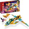 LEGO Ninjago Il Jet Dragone d'Oro di Zane, Set Serie TV Crystallized con Minifigure e Aereo Giocattolo, Giochi per Bambine e Bambini dai 7 Anni 71770