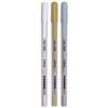 Gel Pens Penne Oro Argento e Bianco