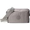 Kipling Abanu M, Borsa a Tracolla Donna, Grigio, Taglia Unica