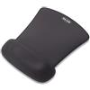 Belkin F8E262-BLK Tappetino con Poggiapolso in Gel per Mouse WaveRest, Design Ergonomico e Durevole, Antistress, Nero