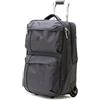 BIBA | Valigia da Viaggio, Bagaglio a Mano Meri G MG20, Manico Trolley, Chiusura con Cerniera, Poliestere+ABS, Colore Antracite